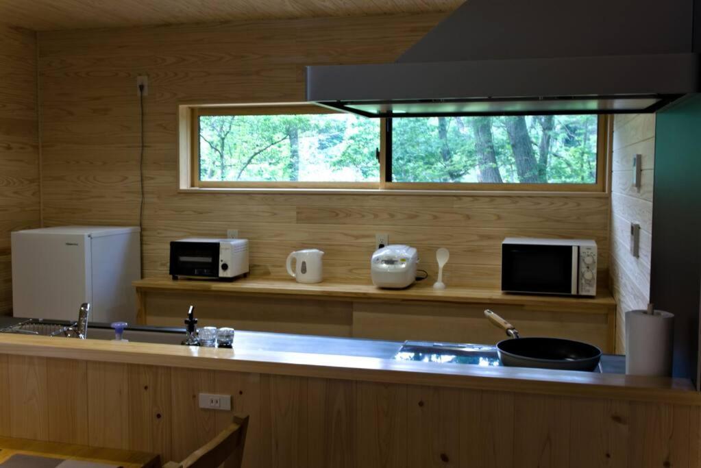 Hinoki No Ie - Cottage With Natural Hot Spring In A Cypress Bathtub Shika Exterior foto